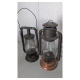 Cold and hot blast lanterns