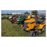 Riding mowers