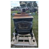 Cast iron wood buring stove