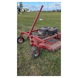 Brush mower attachment