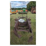 Antique potato digger harvester