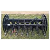 Skid steed grapple