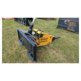 Skid steer pile hammer attachment
