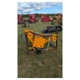 Skid steer pile hammer attachment