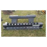 Skid steer quick attach ripper