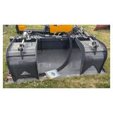 Quick attach skid steer attachment