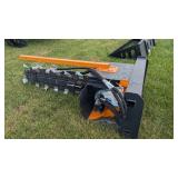 Skid steer quick attach trencher and auger