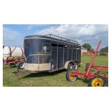 CM bumper pull stock trailer
