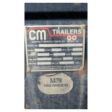 CM bumper pull stock trailer