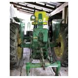 John Deere 2510 gas tractor N/F PTO Hyd, wheel weights SN R27642R