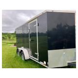 2018 Continental cargo V series enclosed trailer w/ ramp tandom axle
