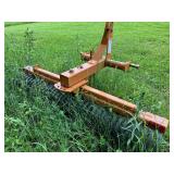 Woods LR 106-2 3pt 7' York rake