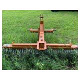 Woods LR 106-2 3pt 7' York rake