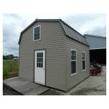 14'x14' Gambrel style insulated and finished inside 2 story cabin