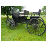 1 horse, 4 seater open buggy