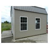 14'x14' Gambrel style insulated and finished inside 2 story cabin