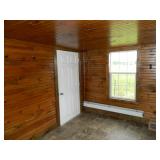 14'x14' Gambrel style insulated and finished inside 2 story cabin