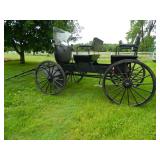1 horse, 4 seater open buggy