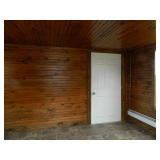 14'x14' Gambrel style insulated and finished inside 2 story cabin