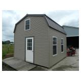 14'x14' Gambrel style insulated and finished inside 2 story cabin