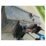 Ford 4600 diesel tractor w/ loader pto, 3pt quick attach
