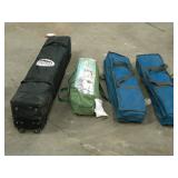Camping chairs and canopy