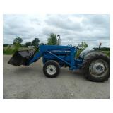 Ford 4600 diesel tractor w/ loader pto, 3pt quick attach