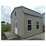 14'x14' Gambrel style insulated and finished inside 2 story cabin