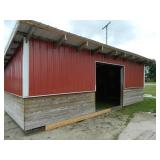 28'x12' livestock shelter