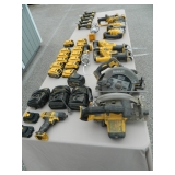 Dewalt power tools and batteries