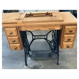 Singer sewing machine cabinet