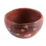 Mississippian Red & White Painted Bowl c. 1000- CE
