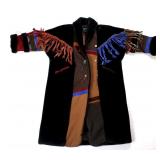 Western Buffalo Robe Full Length Coat