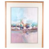 Original Watercolor-Gouache Painting John Mendoza