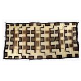 Navajo Old Crystal Eye Dazzler Wool Trade Rug