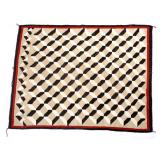 Navajo Klagetoh Geometric Wool Rug c. 1900-