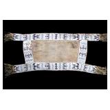 Sioux Fully Beaded Saddle Blanket c. 1850-1880