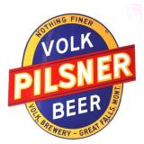 Volk Brewery Porcelain Sign Great Falls Montana