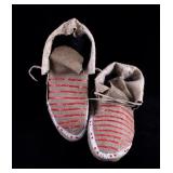 Sioux Native American Indian Beaded Moccasins