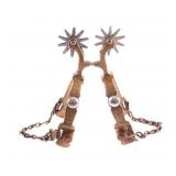 North and Judd Hercules Bronze Spurs