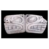 Tlingit Soul Catcher Bone Amulet 19th Century RARE