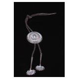 Zuni Petite Point Braided Bolo Tie