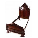 Ornate Victorian Style Twin Bed Frame