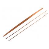 Sioux Polychrome Bow and Arrows c. 1850-1880