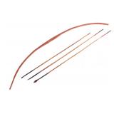 Sioux Polychrome Painted Bow & Arrows c. 1880-1890