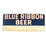 Pabst Blue Ribbon Beer Advertising Sign