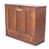 Wooden Winchester Gun Store Cabinet