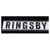 Ringsby Freight Company Metal Sign
