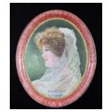 Early 1900 Advertising Tray for Boots W. Navitskie