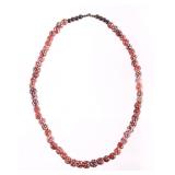 Blackfeet Indian Skunk Medicine Bead Necklace